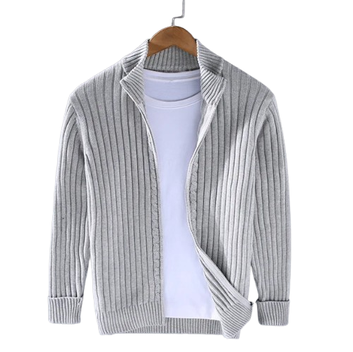 Shetlandwol Fullzip: Warme Omarming