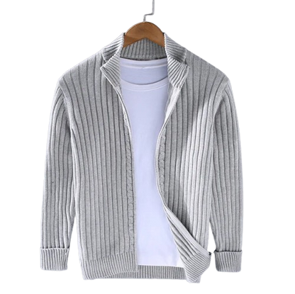 Shetlandwol Fullzip: Warme Omarming